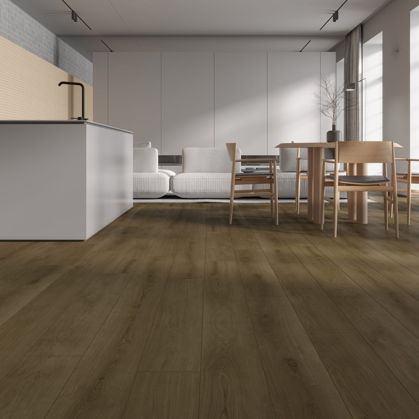 Pacific Oak 19,2×123,5×0,5 cm — közeli nézet