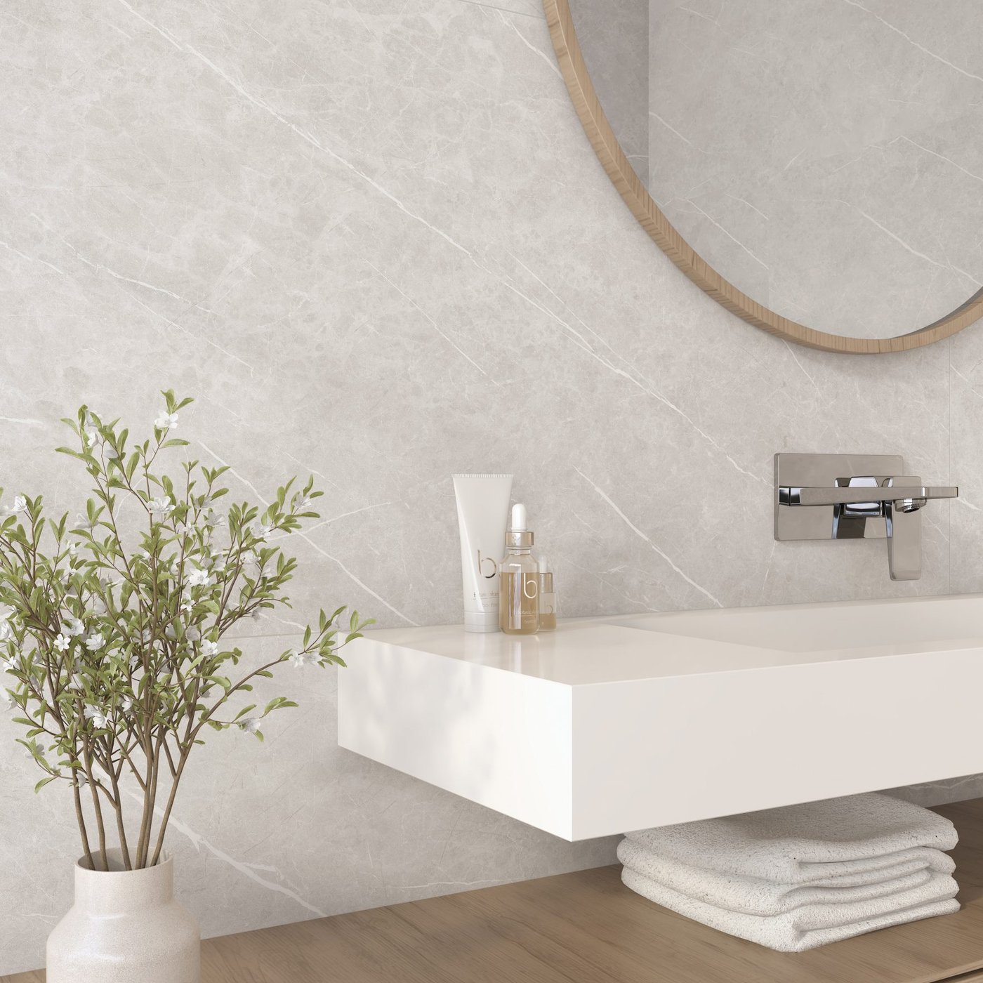 Elegant Grigio 60×60 cm — közeli nézet