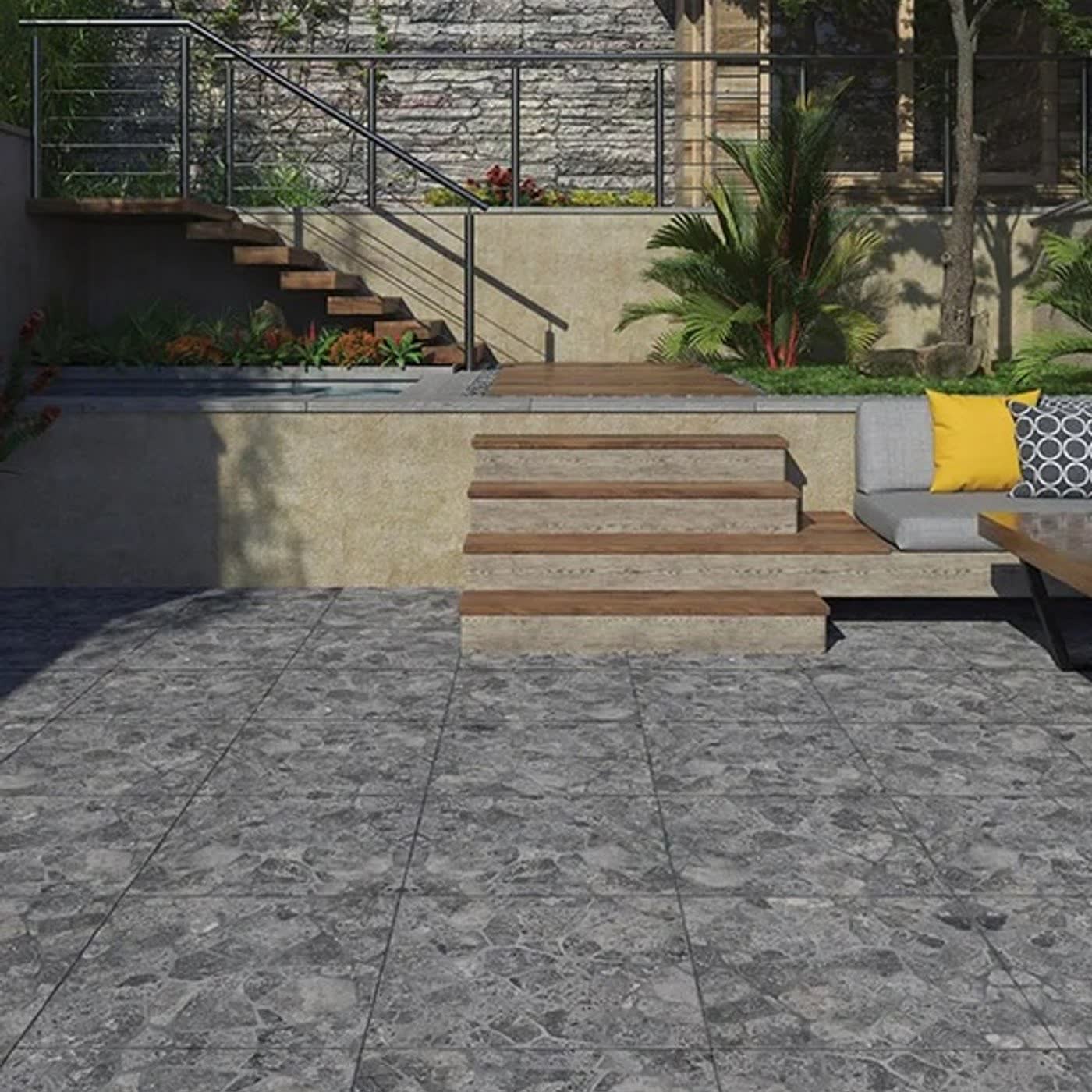 Stone Grigio Rilievo 60×60 cm