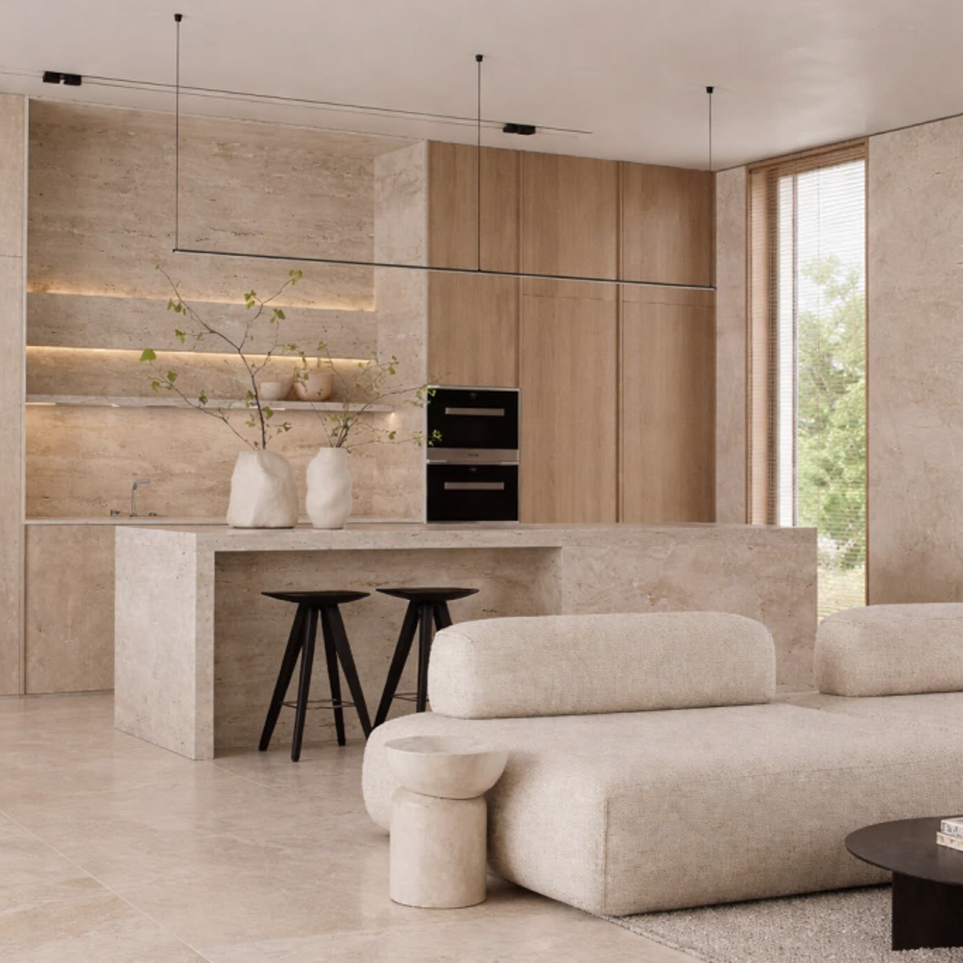 Soft Slate Beige Sugar 60×120 cm