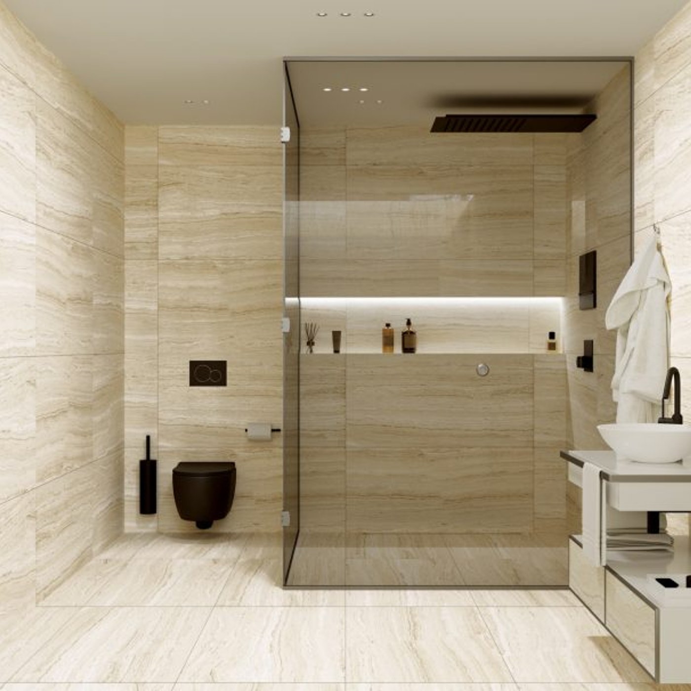 Travertino Teakwood 60×120 cm