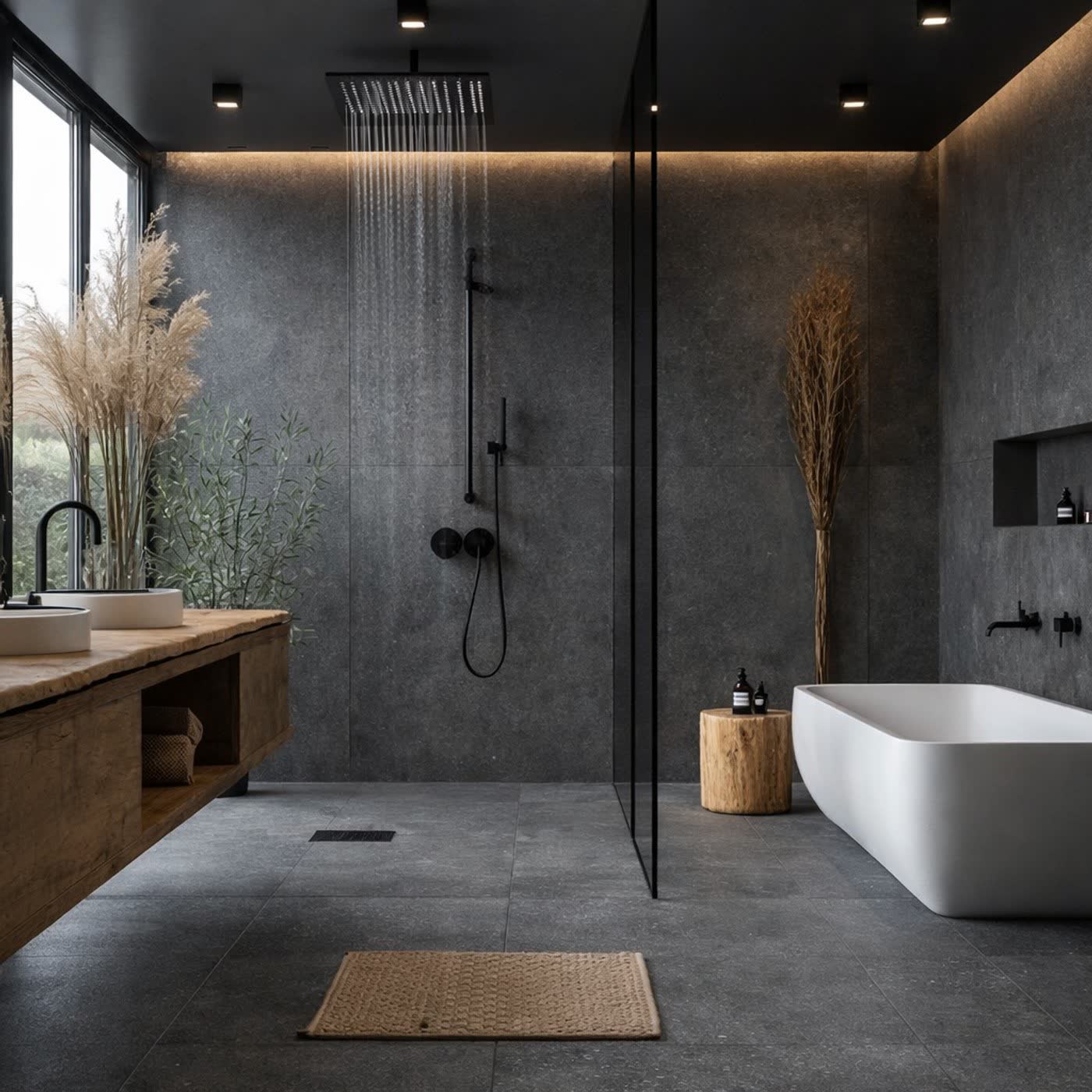 Coral Grigio Scuro 60×120 cm