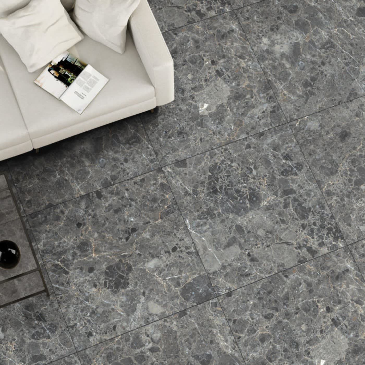Terra Grigio Scuro 60×60 cm