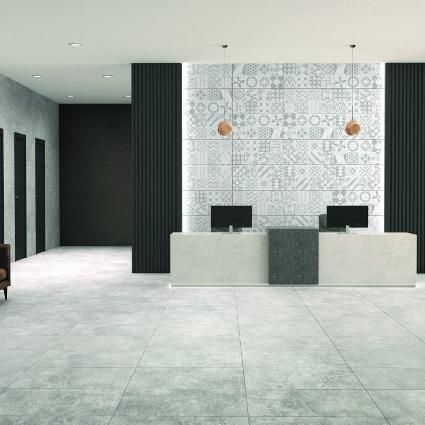 Impressione Grigio 40×80 cm