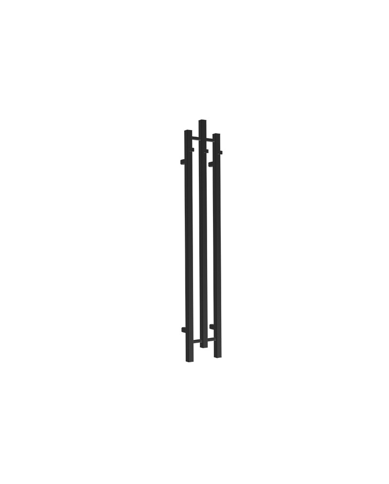 Lavita Calentador QR 2 Black 205x1200 Rectangular 300W elektromos fürdőszobai radiátor – fekete