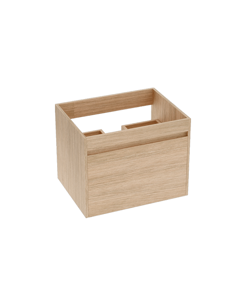 Lavita Provo Wood 600 Colour falra szerelt fürdőszobaszekrény – égerfa